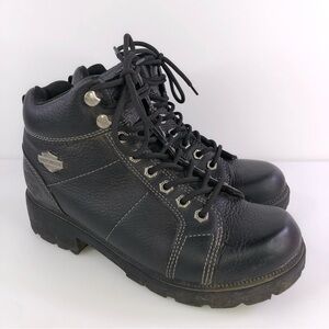 Harley-Davidson Women's Tyler 4-Inch Lace Chukka Boots, Black D84280 Size 8.5